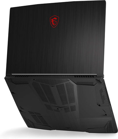 GF65 Gaming Laptop: 15.6" 144Hz FHD 1080P, Intel Core I7-10750H 6 Core, NVIDIA Geforce RTX 3060, 16GB, 512GB Nvme SSD, Wifi 6, Red Keyboard, Win 10, Black (10UE-047)