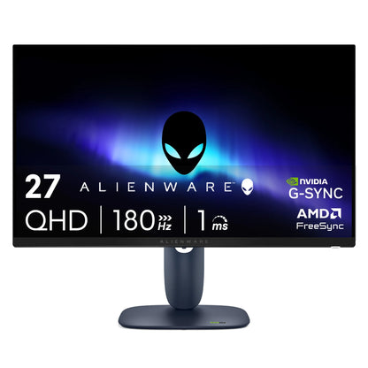 27 Gaming Monitor 27" QHD 180Hz IPS Anti-Glare Computer Display Black, AW2725DM