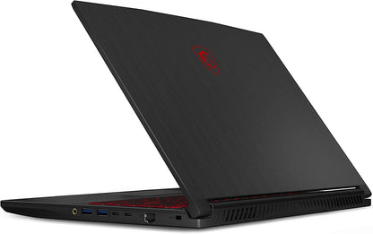 GF65 Gaming Laptop: 15.6" 144Hz FHD 1080P, Intel Core I7-10750H 6 Core, NVIDIA Geforce RTX 3060, 16GB, 512GB Nvme SSD, Wifi 6, Red Keyboard, Win 10, Black (10UE-047)