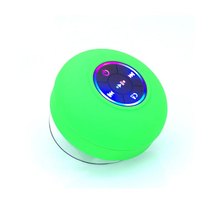 Bluetooth-Compatible 5.3 Shower Speaker FM Radio Wireless Small Speaker with Suction Cup Mini Speaker for Travel/Outdoors/Gifts